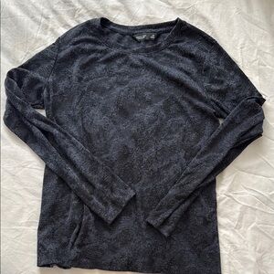 Black Long Sleeve Top Vera wang